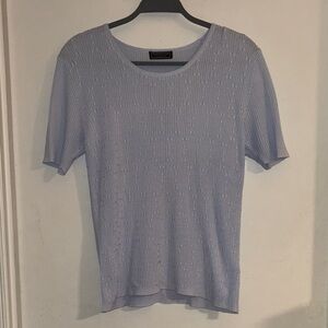 🫂 Debenham’s Classics Ribbed Short-Sleeve Top